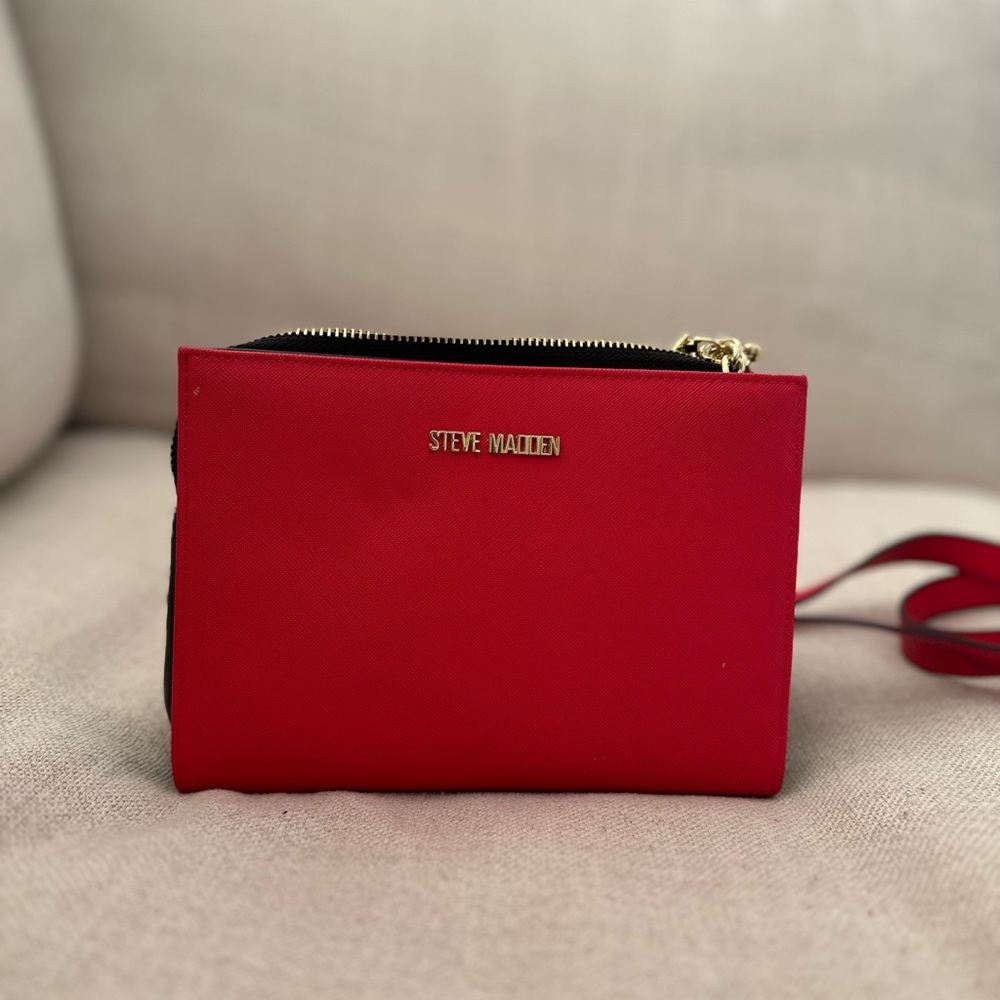 Red Steve Madden Crossbody